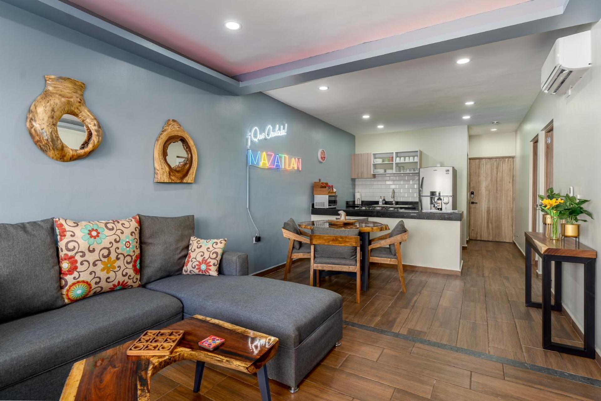 New & Comfy, 5 Star Area, Walk 2 Beach, Pool, Views, King Bed Mazatlan Exterior photo